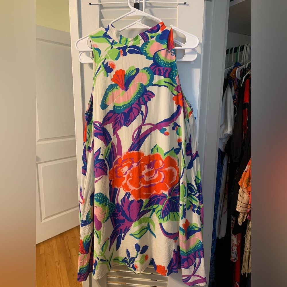 Maeve Cream and Floral 14 dress